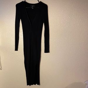 Forever 21 long ribbed cardigan